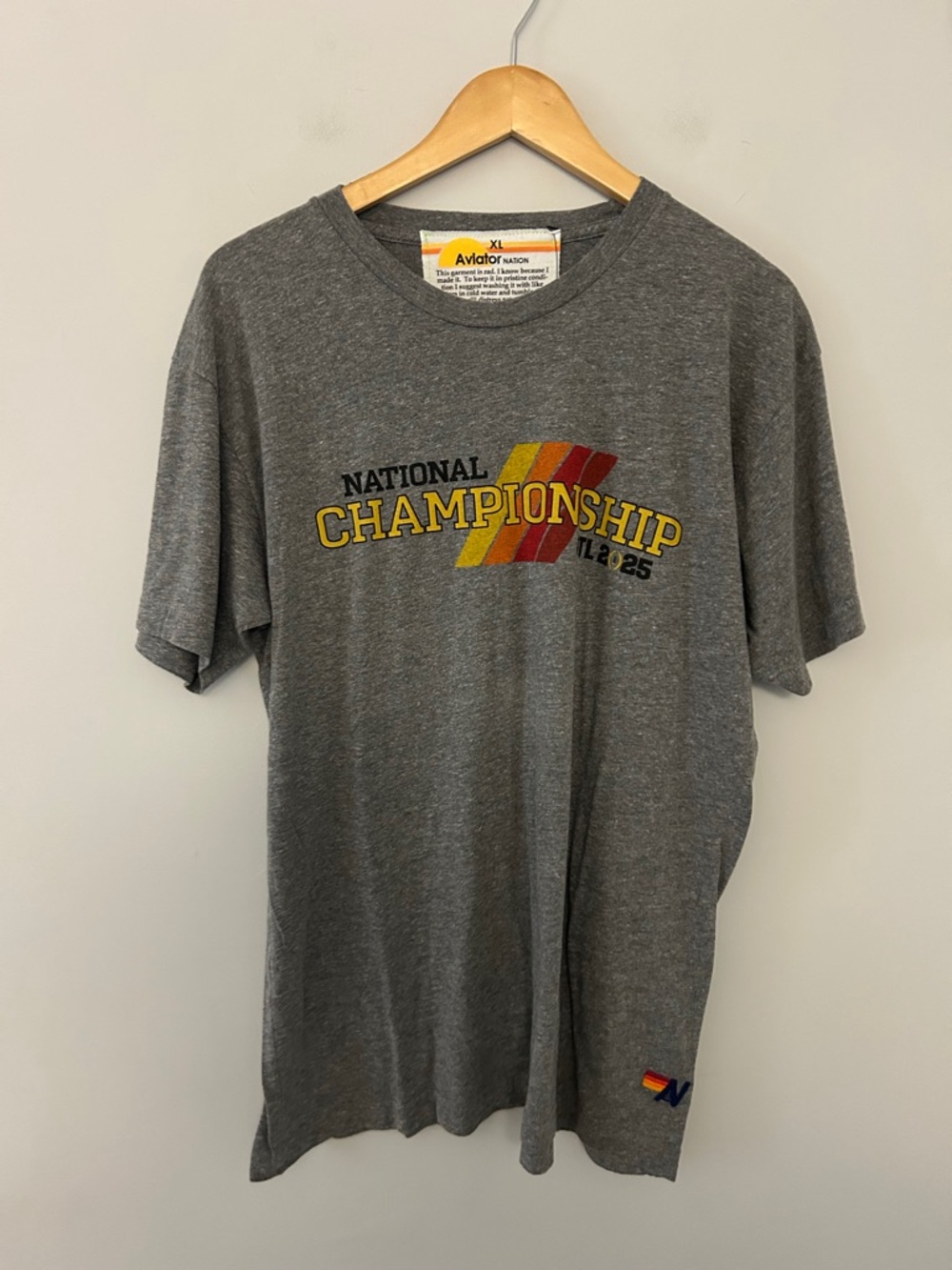 NWT Aviator Nation CFP National Championship 2025 T-Shirt